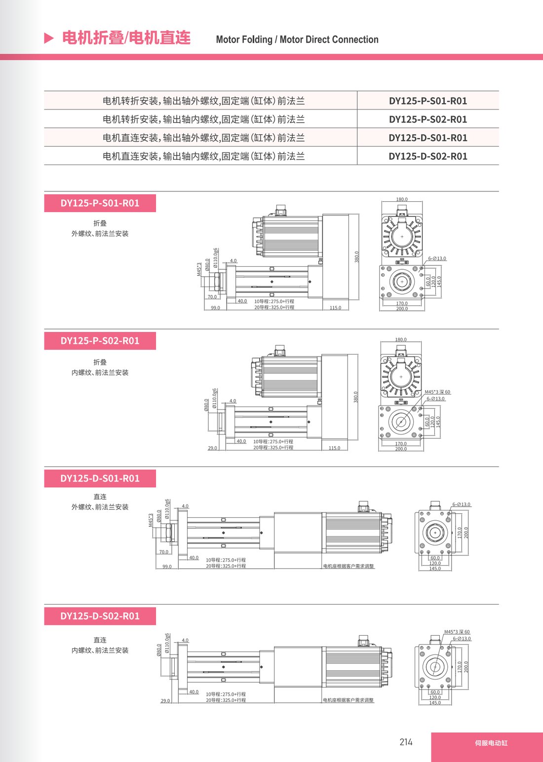 Servo Electric Cylinder